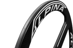 Alpina 3 Spoke Full Carbon Tubular Track Wheelset (White) -DOLAN BikeParts Alpina 3 Spoke Carbon Track Wheelset 3 1