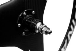 Alpina 3 Spoke Full Carbon Tubular Track Wheelset (White) -DOLAN BikeParts Alpina 3 Spoke Carbon Track Wheelset 5 1