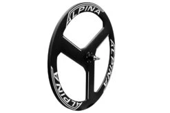 Alpina 3 Spoke Full Carbon Tubular Track Wheelset (White) -DOLAN BikeParts Alpina 3 Spoke Carbon Track Wheelset 8 1