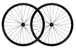 Alpina A3D 30mm Carbon Clincher Disc Brake Road Wheelset (Black) -DOLAN BikeParts Alpina A3D 30mm Graphite 1