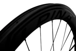 Alpina A5D 50mm Carbon Disc Brake Road Wheelset - (Black) -DOLAN BikeParts Alpina A5D 50mm Carbon Disc Road Wheelset 4