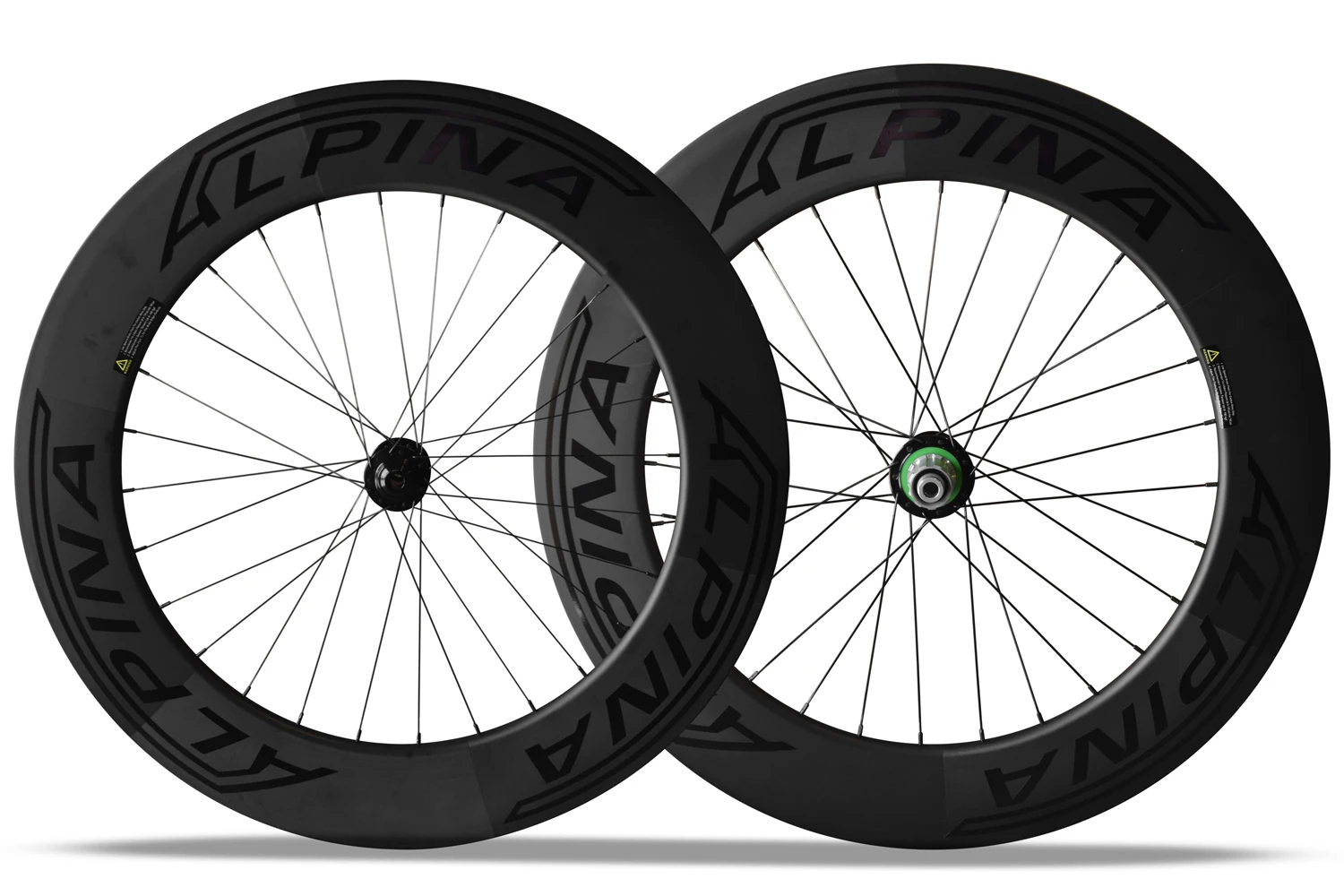 Alpina A8D 80mm Carbon Disc Brake Road Wheelset (Black) 1 Alpina A8D 80mm Carbon Disc Brake Road Wheelset (Black)