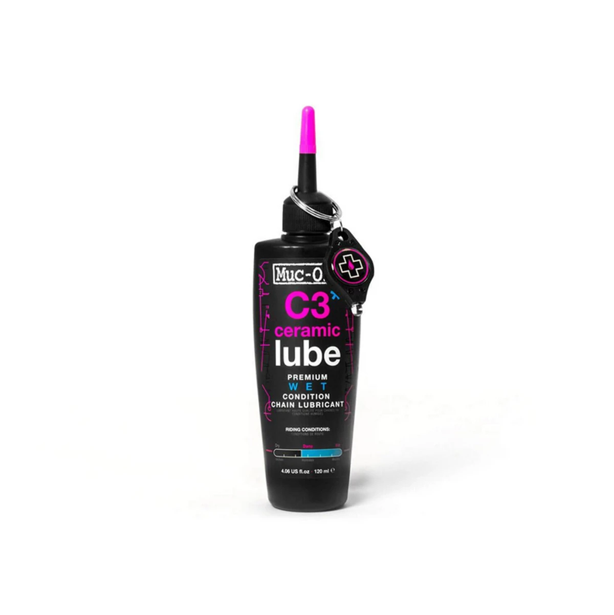 Muc-Off C3 Wet Ceramic Lube 120ml 3 Muc-Off C3 Wet Ceramic Lube 120ml - Image 3