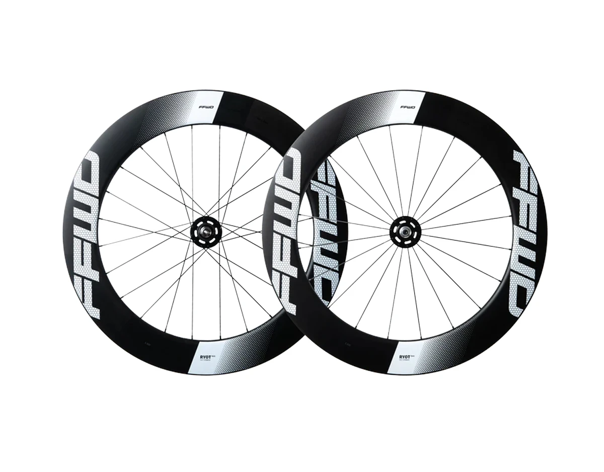 Fast Forward RYOT 77 Track Wheelset (White-Black) 1 Fast Forward RYOT 77 Track Wheelset (White-Black)