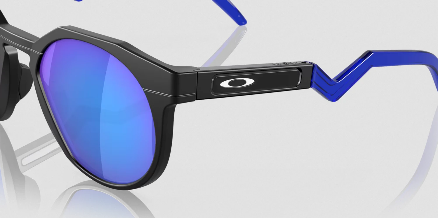 Oakley HSTN / Matte Black / Prizm Sapphire Polar Sunglasses 2 Oakley HSTN / Matte Black / Prizm Sapphire Polar Sunglasses - Image 2