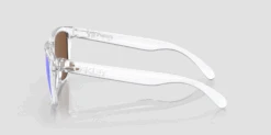 Oakley Frogskin Range / Polished Clear / Prizm Violet Sunglasses -DOLAN BikeParts HSTN 3140 Violet 3