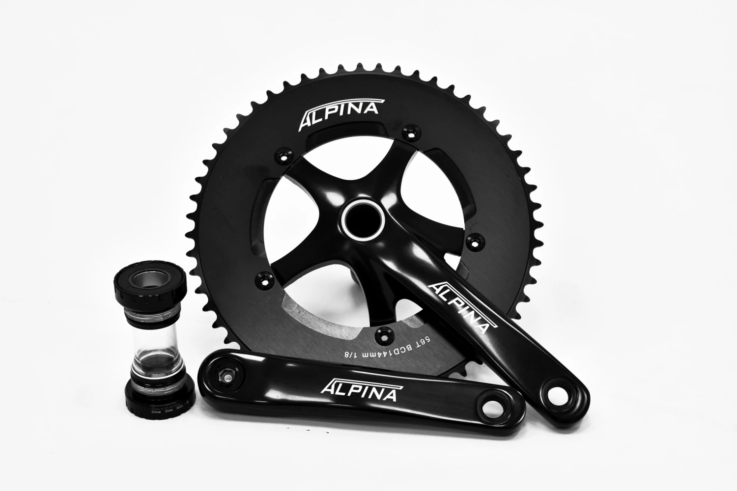 Alpina Track Crankset & Bottom Bracket 1 Alpina Track Crankset & Bottom Bracket