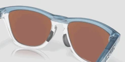 Oakley Frogskin Range / Transparent Stonewash / Prizm Deep Water Polarized Sunglasses -DOLAN BikeParts Oakley Frogskin 7