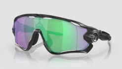 Oakley Jawbreaker / Matte Black Camo / Prizm Road Jade Sunglasses