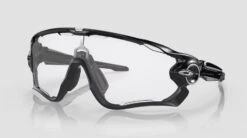 Oakley Jawbreaker / Polished Black / Photochromic / Clear To Black Iridium Sunglasses