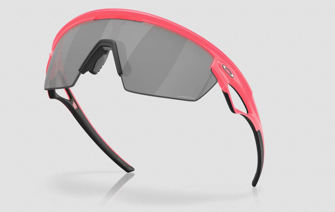 Oakley Sphaera / Matte Neon Pink / Prizm Black Sunglasses 4 Oakley Sphaera / Matte Neon Pink / Prizm Black Sunglasses - Image 4