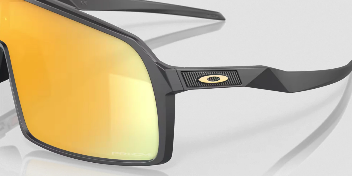 Oakley Sutro / Matte Carbon / Prizm 24K Sunglasses 6 Oakley Sutro / Matte Carbon / Prizm 24K Sunglasses - Image 6