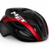 MET Rivale BIKE HELMET (Mips) Black/Red - Medium