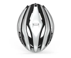 MET Trenta 3K Carbon (Mips) White/Silver/Metalic-Matt - Large 7 MET Trenta 3K Carbon (Mips) White/Silver/Metalic-Matt - Large -DOLAN BikeParts met trenta 3k carbon mips road cycling helmet BI2 top