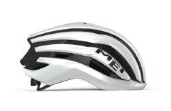 MET Trenta BIKE HELMET (Mips) White/Black - Large -DOLAN BikeParts met trenta mips road cycling helmet BN1 side
