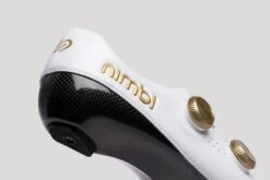 Nimbl Exceed Ultimate Glide Shoes (White/Gold) -DOLAN BikeParts nimbl exceed ultimate white gold 6