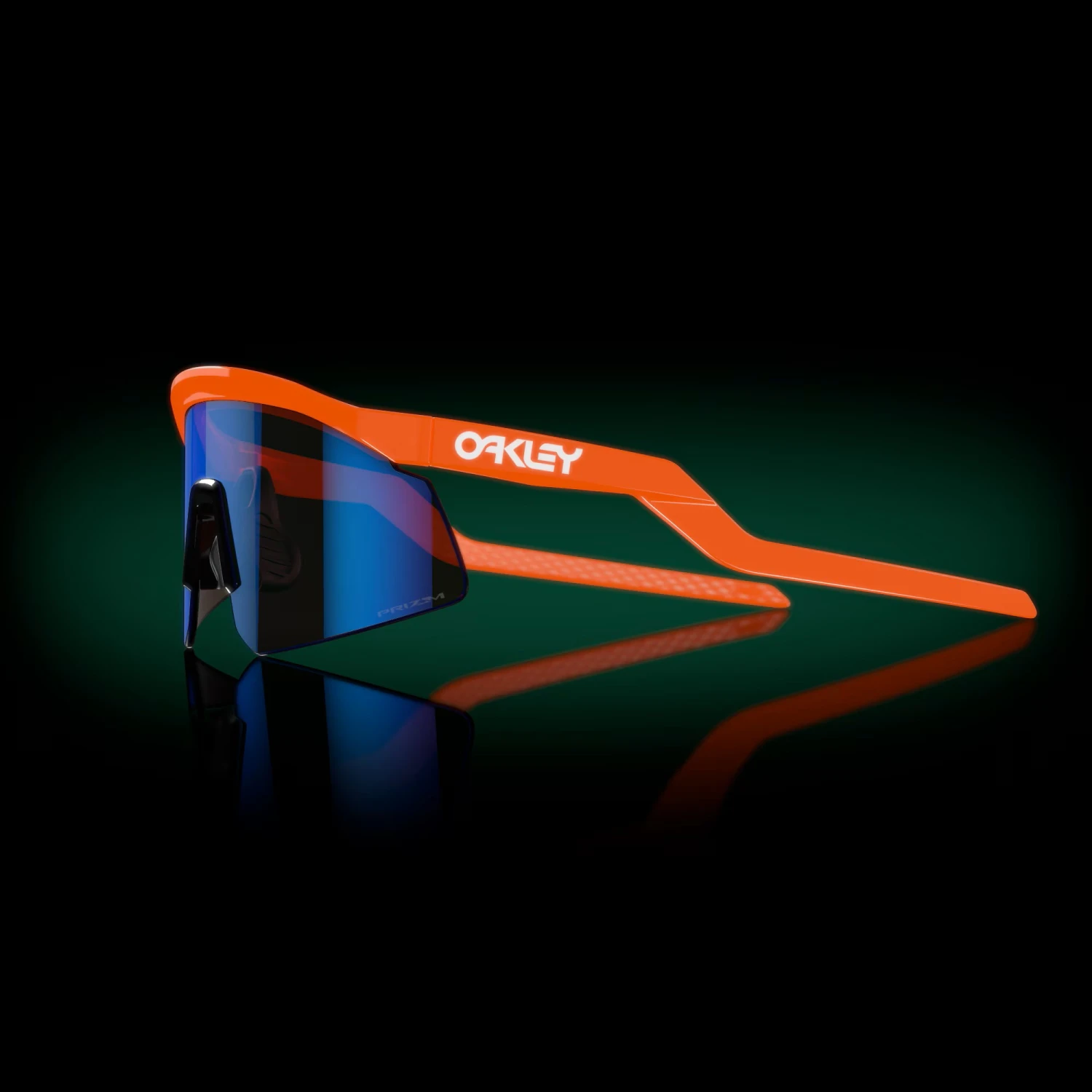Oakley Hydra / Neon Orange / Prizm Sapphire Sunglasses 3 Oakley Hydra / Neon Orange / Prizm Sapphire Sunglasses - Image 3